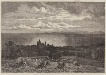 サザーランド公爵の座、ダンロビン城